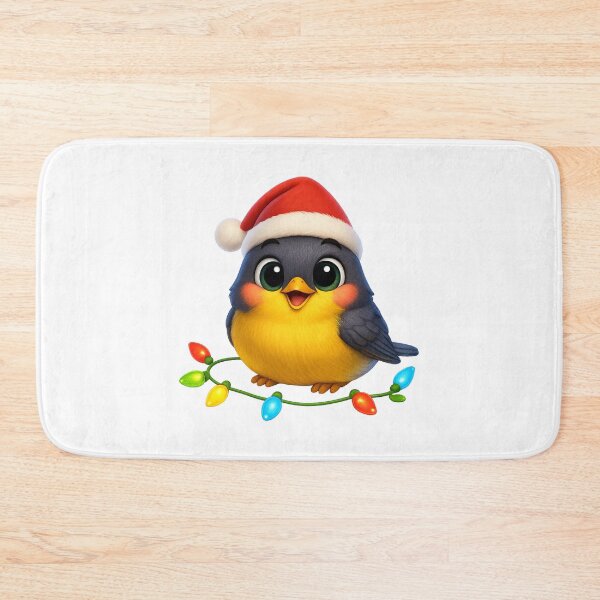 Item preview, Christmas MacGillivray's Warbler designed and sold by Sillytoe.