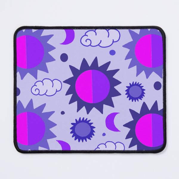 Item preview, 90s Vintage Celestial Dream Sun And Moon (Mysterious Purple)  designed and sold by Designs by Sara Felton.