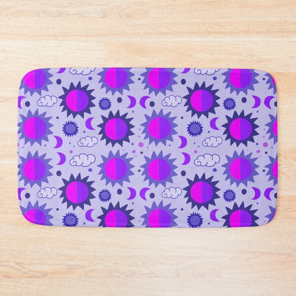 Item preview, 90s Vintage Celestial Dream Sun And Moon (Mysterious Purple)  designed and sold by Designs by Sara Felton.