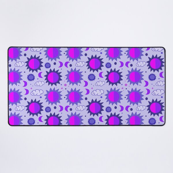 Item preview, 90s Vintage Celestial Dream Sun And Moon (Mysterious Purple) designed and sold by Designs by Sara Felton.