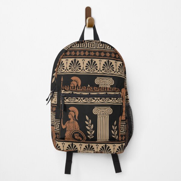Item preview, Ancient Greek Mythology Pattern Athena and Laurel designed and sold by Owcomm.