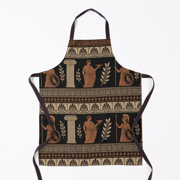 Item preview, Ancient Greek Mythology Pattern Athena and Laurel designed and sold by Owcomm.