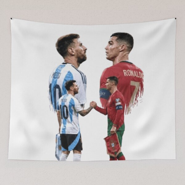 Item preview, Messi and Ronaldo designed and sold by APEX CLOTHINGS.