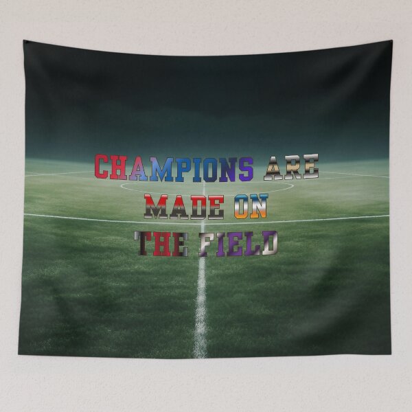 Item preview, Champions are Made on the Field #1 designed and sold by Holy JM Designs.
