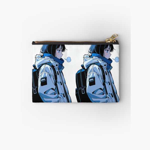 Item preview, Fashion - Man in White Parka Jacket Face Scarf Streetwear Anime Variant 4 designed and sold by AnimeShin.