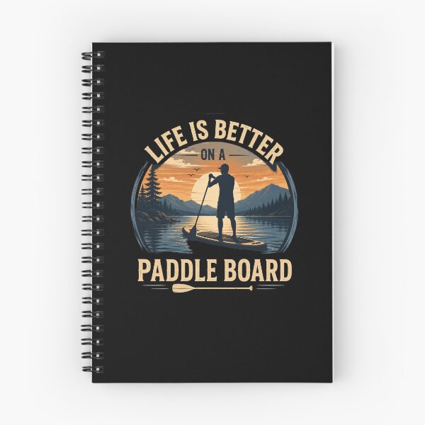 Item preview, Life Is Better on a Paddle Board  designed and sold by WikaKowalczyk.