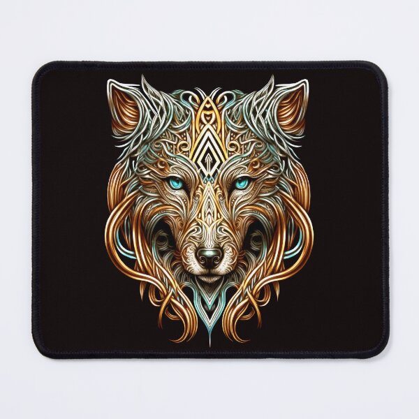 Item preview, Mythology Nordic Viking Celtic Wolf designed and sold by Atteestude.