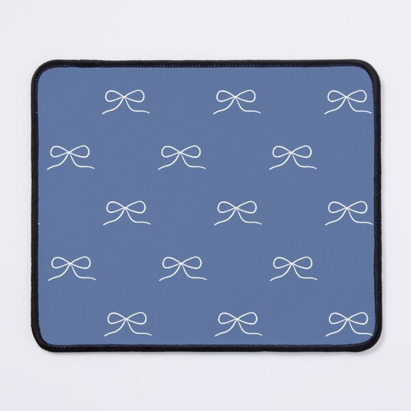 Item preview, Blue Bow Pattern Phone Case for Mom | Minimalist Coquette Bow Journal for Students or Teachers | Cute White Bow Aesthetic Blanket for Girls | Balletcore Bow Tote Bag Gift for Nurse designed and sold by VivaFy.