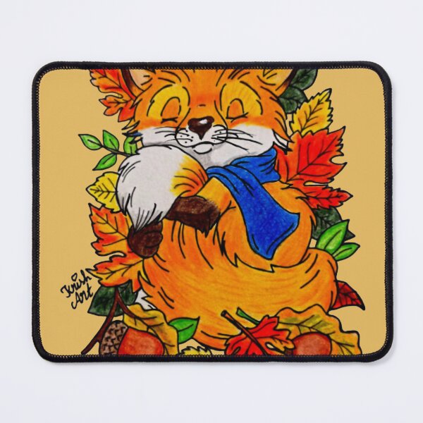 Item preview, Autumn Sleeping Fox designed and sold by Krishmarakris.