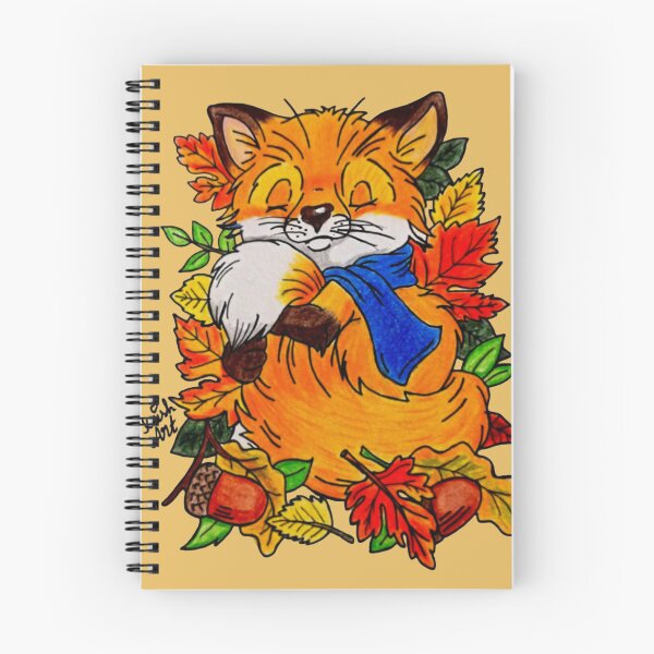 Item preview, Autumn Sleeping Fox designed and sold by Krishmarakris.