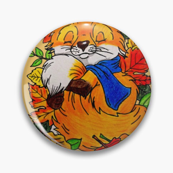 Item preview, Autumn Sleeping Fox designed and sold by Krishmarakris.
