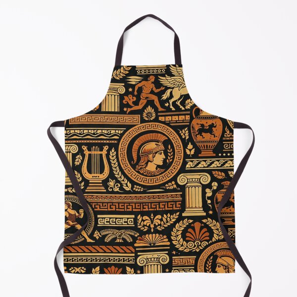 Item preview, Ancient Greek Mythology Ornate Pattern designed and sold by Owcomm.