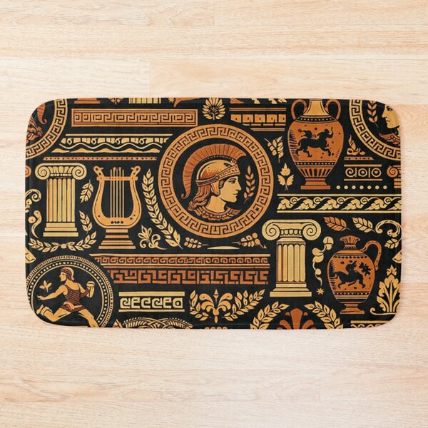 Item preview, Ancient Greek Mythology Ornate Pattern designed and sold by Owcomm.