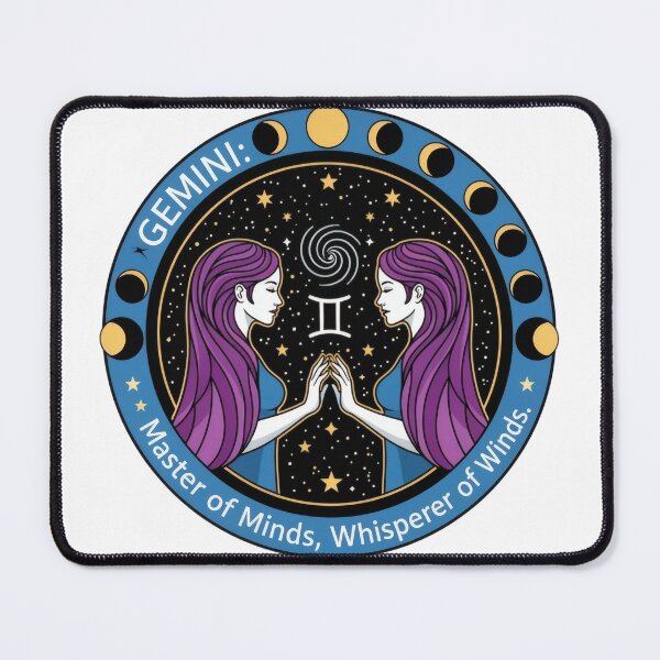 Item preview, Gemini Master of Minds Astrological Zodiac Sign designed and sold by HobClub.