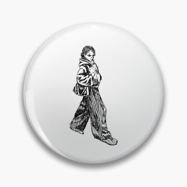 Item preview, Cool girl walking  designed and sold by sophiapeischl.