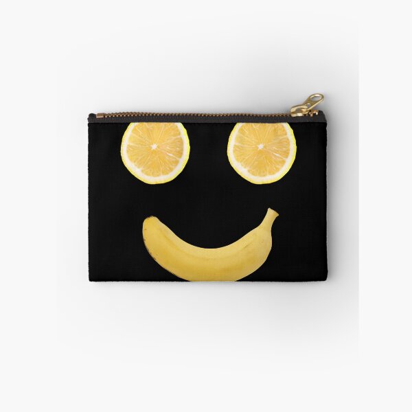 Item preview, Funny banana lemons smile food  designed and sold by Serce w tej sztuce.
