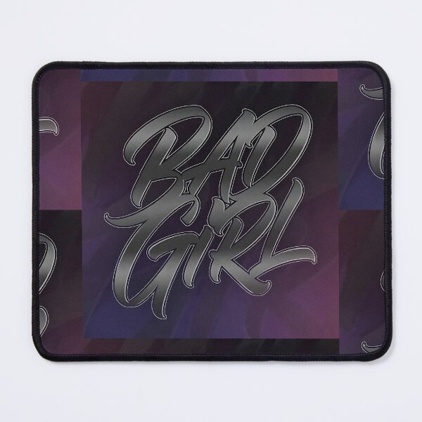 Item preview, Metallic Script Bad Girl Logo designed and sold by HappyOops.