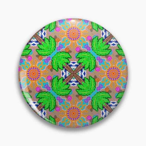 Item preview, Tropical Frolic - Fun in the Sun in Sand, Green, and Turquoise designed and sold by PCaleDesigns.