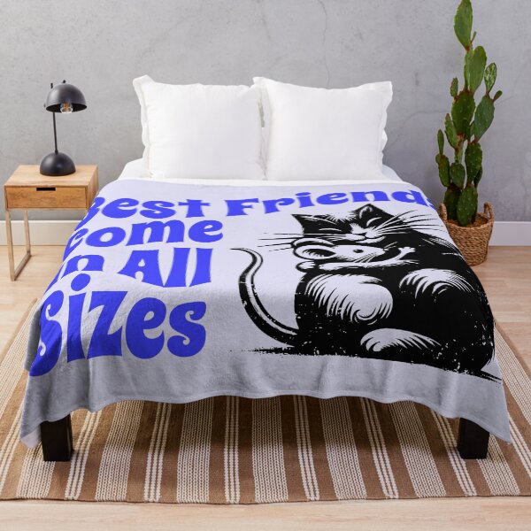 Item preview, Best Friends Come in All Sizes | Cute Cat Hugging Mouse Friendship Design designed and sold by Sachie's Studio.
