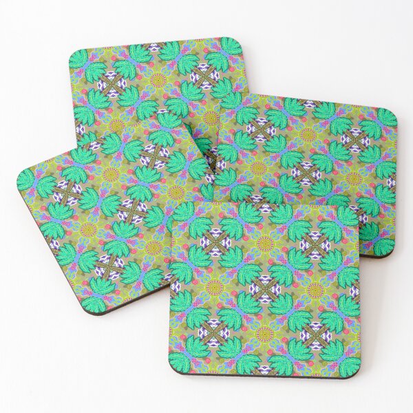 Item preview, Tropical Frolic - Fun in the Sun in Greens and Blues designed and sold by PCaleDesigns.