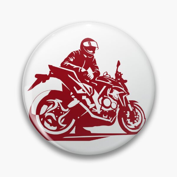 Item preview, Crimson Rider  Minimalist Sportbike Silhouette designed and sold by AVStudioS&S.