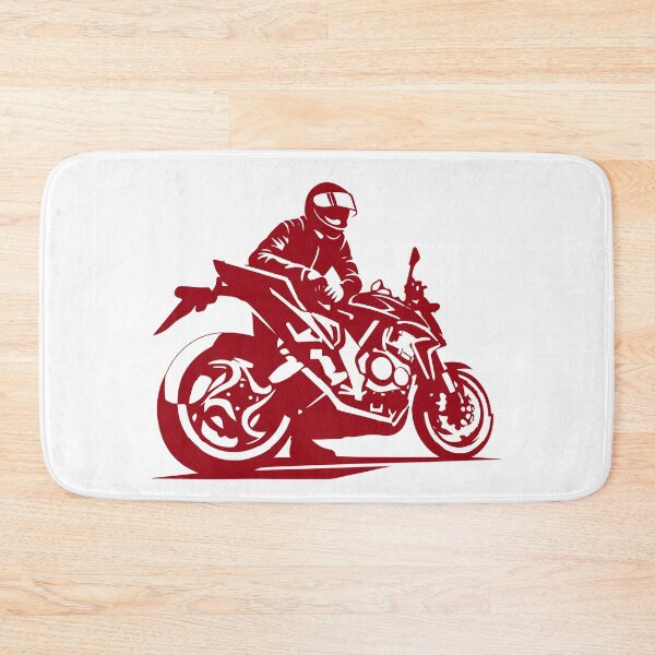 Item preview, Crimson Rider  Minimalist Sportbike Silhouette designed and sold by AVStudioS&S.