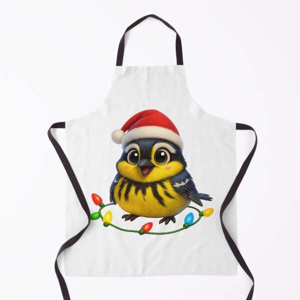 Item preview, Christmas Magnolia Warbler designed and sold by Sillytoe.