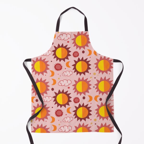 Item preview, 90s Vintage Celestial Dream Sun And Moon (Pink Sunshine) designed and sold by Designs by Sara Felton.