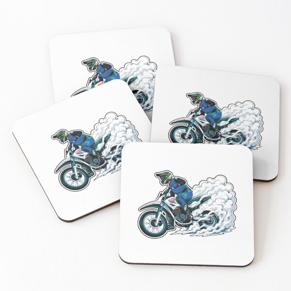 Item preview, Motocross Rider Doing a Smoke Burnout designed and sold by AVStudioS&S.