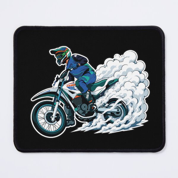 Item preview, Motocross Rider Doing a Smoke Burnout designed and sold by AVStudioS&S.