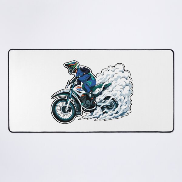 Item preview, Motocross Rider Doing a Smoke Burnout designed and sold by AVStudioS&S.