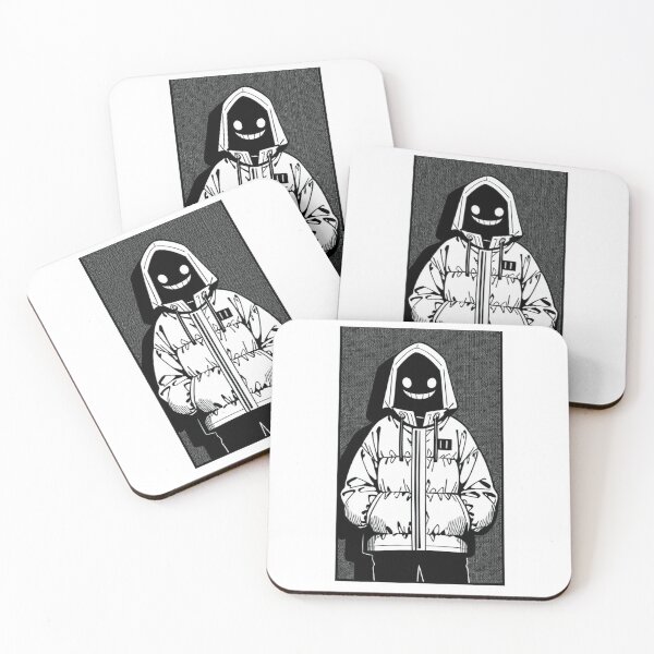 Item preview, Fashion - Man in White Puffer Jacket Hood Up Streetwear Anime designed and sold by AnimeShin.