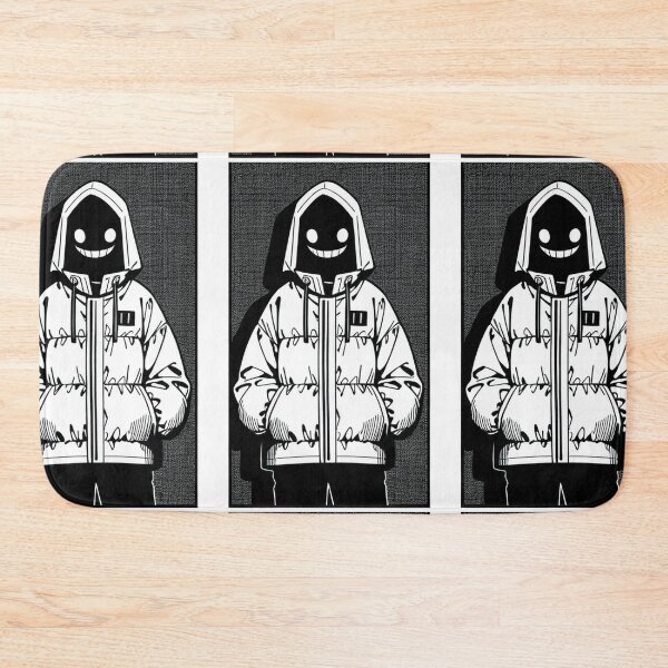 Item preview, Fashion - Man in White Puffer Jacket Hood Up Streetwear Anime designed and sold by AnimeShin.