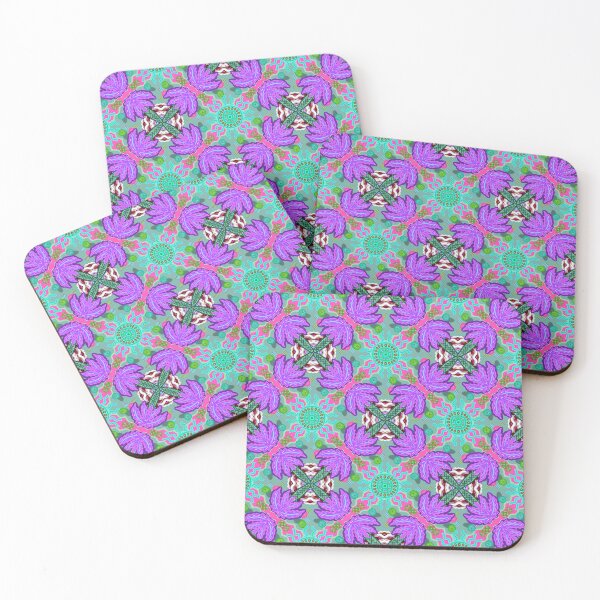 Item preview, Tropical Frolic - Fun in the Sun in Purples and Blues designed and sold by PCaleDesigns.