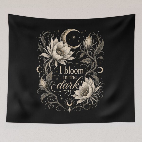 Item preview, I bloom in the dark designed and sold by Nerdy-Mary.