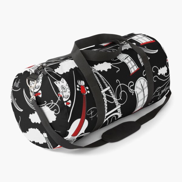 Item preview, Paris Pattern: Black, White, And Red Eiffel Tower  designed and sold by DEC02.