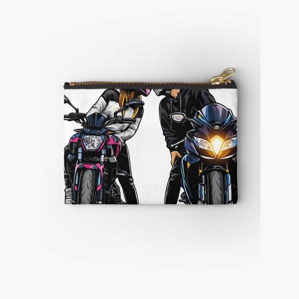 Item preview, Romantic Biker Couple on Sport Motorcycles designed and sold by AVStudioS&S.