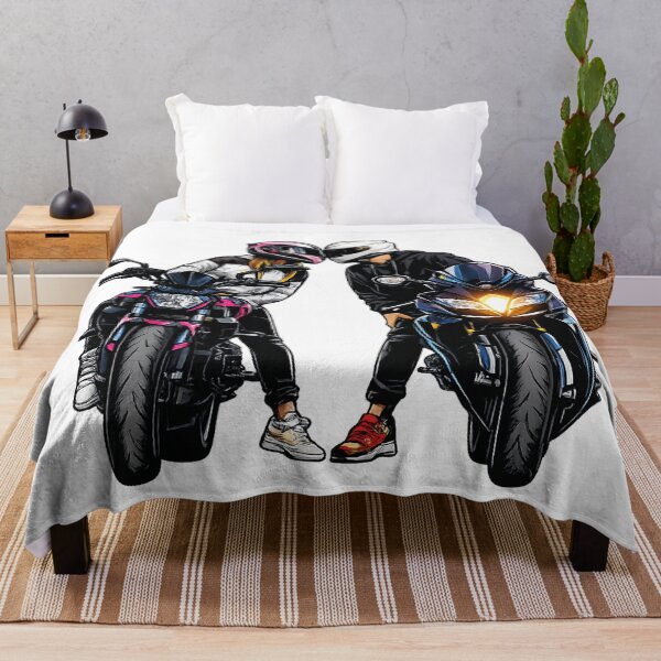 Item preview, Romantic Biker Couple on Sport Motorcycles designed and sold by AVStudioS&S.
