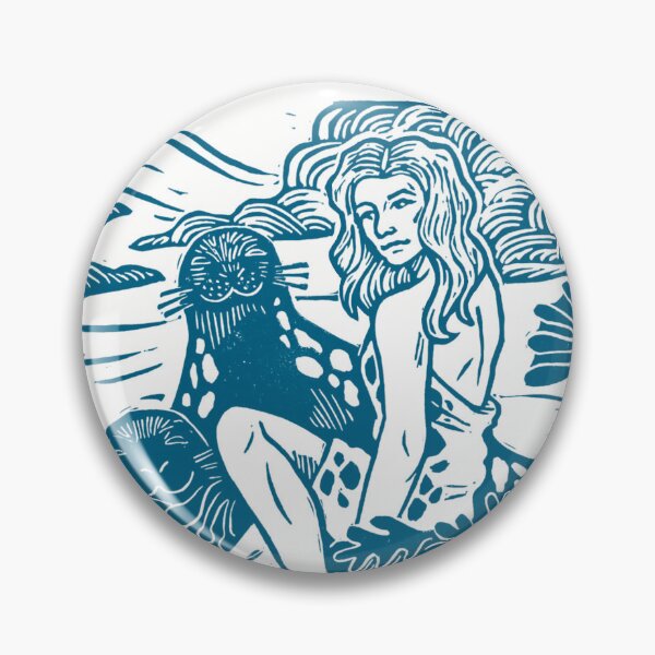 Item preview, Female selkie kelp blue version designed and sold by petselkie.