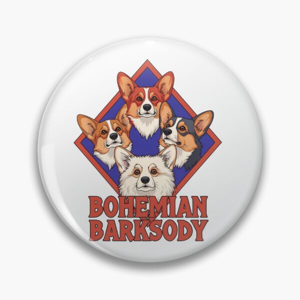 Item preview, Bohemian Rhapsody Corgi Queen Rock Parody designed and sold by HobClub.