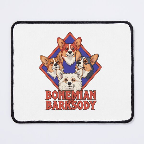 Item preview, Bohemian Rhapsody Corgi Queen Rock Parody designed and sold by HobClub.