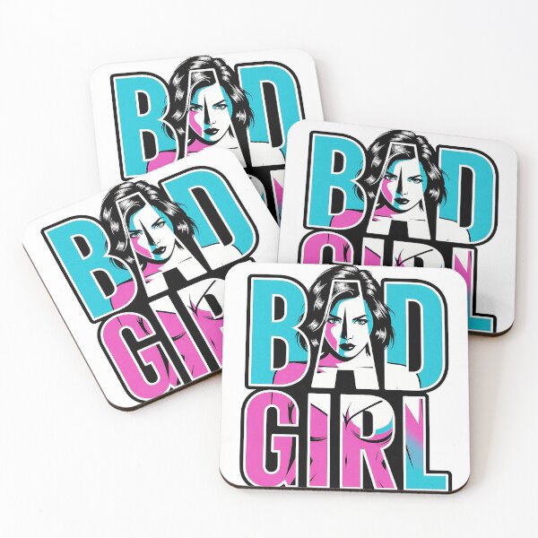 Item preview, Pop Art Bad Girl Logo designed and sold by HappyOops.