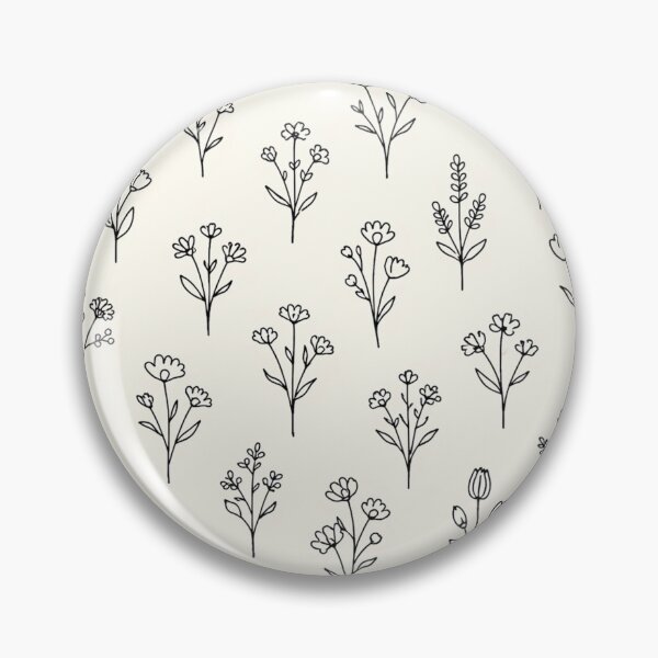 Item preview, Minimalist Wildflower Pattern designed and sold by Owcomm.