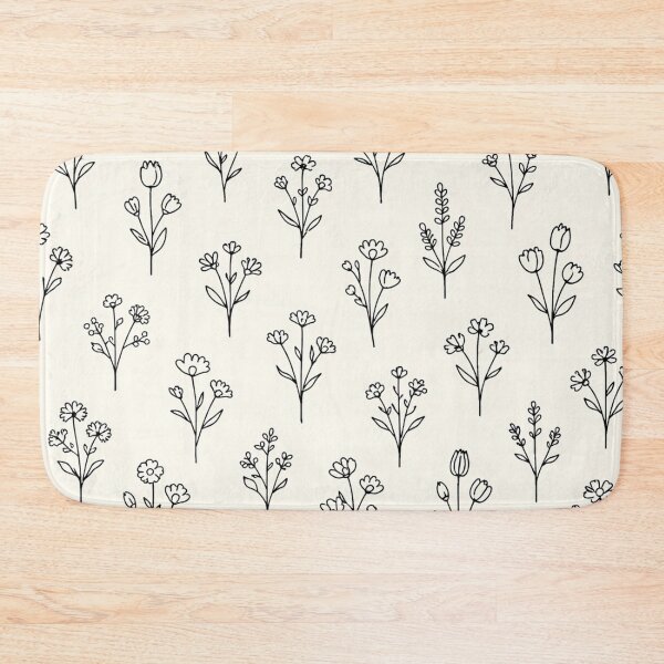 Item preview, Minimalist Wildflower Pattern designed and sold by Owcomm.