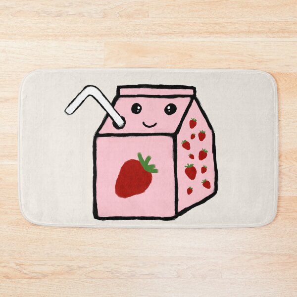 Item preview, 90s Anime Strawberry Milk Carton Aesthetic designed and sold by Naruciaczke.