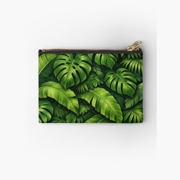 Item preview, Tropical Monstera and Banana Leaf Jungle Pattern designed and sold by Owcomm.