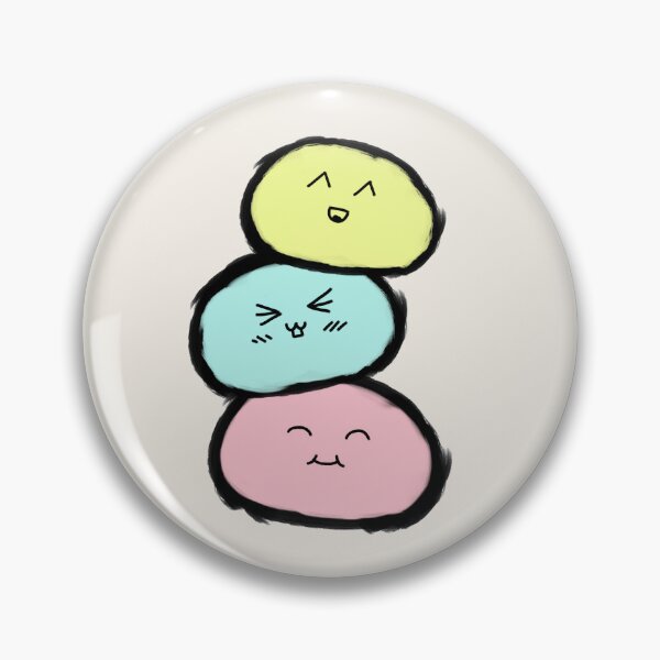 Item preview, Sweet Pastel Mochi Cute Japanese Dessert Doodle designed and sold by Naruciaczke.