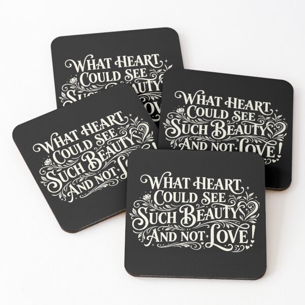 Item preview, What Heart Could See Such Beauty Love Quote designed and sold by MasCorner.