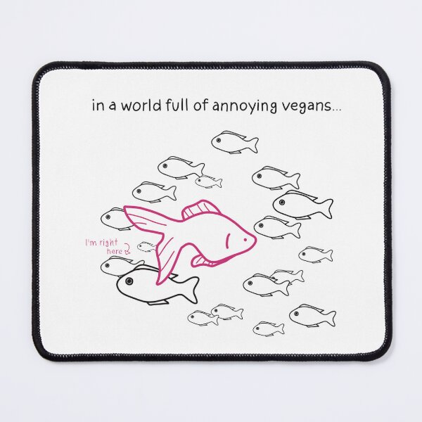 Item preview, in a world full of annoying vegans... designed and sold by caramelrts.