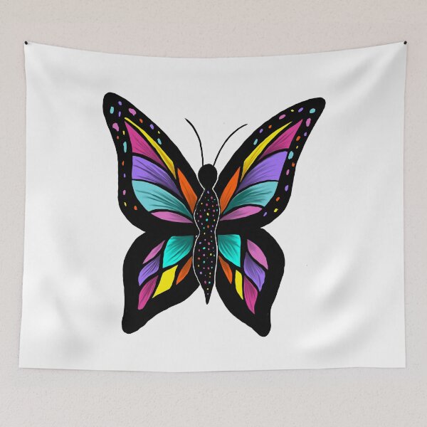 Item preview, Colorful Butterfly designed and sold by ArtflyStudio.